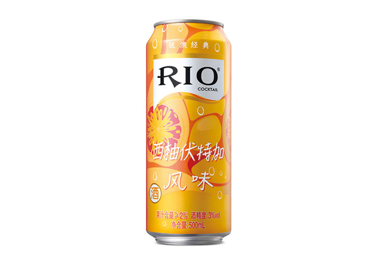 锐澳罐装西柚伏特加 500ML